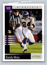 2003 Score #204 Randy Moss Minnesota Vikings Football Card