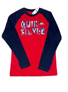 Quiksilver & Billabong Long or Short Sleeve T-Shirts Youth Boys; Sizes S-XL NEW! - Picture 1 of 16
