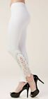 New Vocal Embellished Leggings Sexy Slimming White Sm-Xxl Pants Crystals Skinny