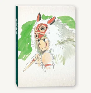 Princess Mononoke Studio Ghibli Lined Journal with Ribbon NEW! - Foto 1 di 8