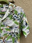 Men's Vintage REMINISCENCE by Stewart Richer Hawaiian aloha shirt  Rayon SMALL