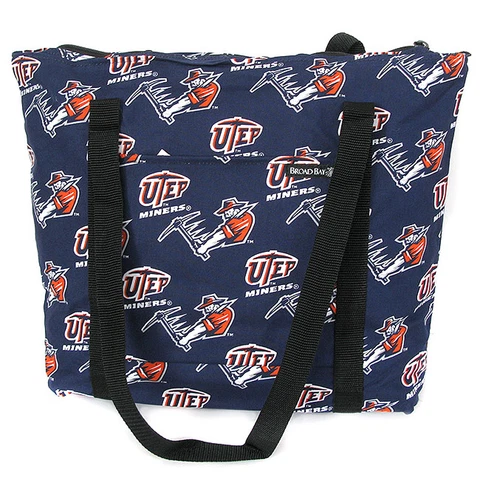 UTEP MINERS Logo TOTE BAG - TOP QUALITY GUARANTEED- OVERSTOCK SALE! GIFT IDEA! Cover