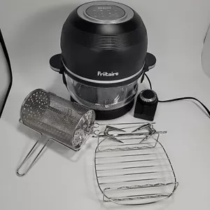Fritaire Self-Cleaning Glass Bowl Air Fryer, Rotisserie 5 Qt, 6-in-1 Functions - Picture 1 of 4