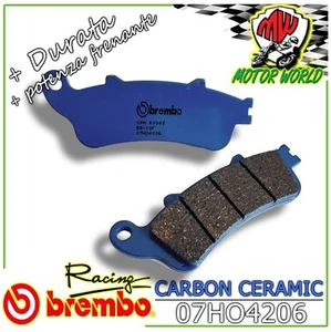 07HO4206 PASTIGLIE BREMBO CERAMIC ANTERIORI HONDA CBR XX BLACKBIRD 1100 1997-98 - Foto 1 di 1