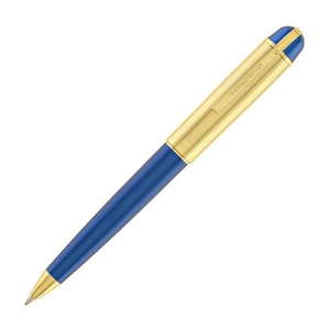 Wahl Eversharp Skyline Ballpoint Pen in Blue Gold Trim - NEW in Box - Picture 1 of 11