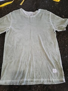 Iron and Resin Shirt Men's M Tee Green Tie Dye Short Sleeve - Picture 1 of 5