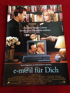 Email für Dich Kinoplakat Poster A1, Tom Hanks, Meg Ryan, e-mail für Dich - Bild 1 von 1