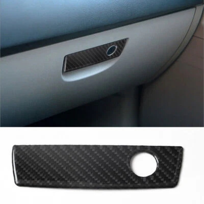 Tampa interna de fibra de carbono para Chrysler 300 2005-2007 caixa de luvas acabamento - Imagem 1 de 4