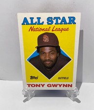 1988 TOPPS TIFFANY COLLECTORS SET #402 - TONY GWYNN - ALL-STAR