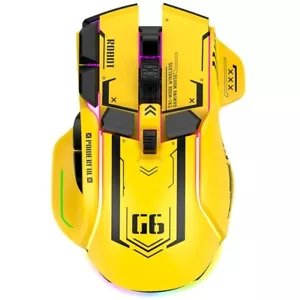 Tri-mode 2.4G USB Bluetooth Wireless 12 Keys RGB Gamimg Mouse For Windows IOS - Picture 1 of 18