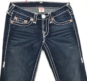 True Religion 'JOHNNY SUPER T' Jeans Size 26 EUC RRP $499 Womens - Picture 1 of 12