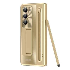 Für Samsung Galaxy Z Fold 7 6 5 4 Full Hinge Hülle mit Stift Klapp Halter Cover - Bild 1 von 14