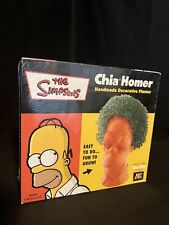 The Simpsons 2002 Chia Homer Handmade Decorative Planter Factory Sealed
