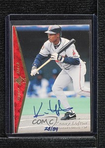 2000 SP Authentic Auto Buybacks /84 Kenny Lofton #SP-KL Auto
