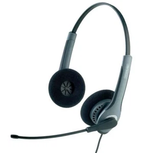 Jabra GN2000 Duo NC Flex Boom Narrowband Headset 20059-04 - Picture 1 of 1
