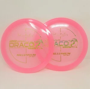 Set of (2) Millennium Quantum 1.4 Draco Heimburg 173-5g Pink FREE SHIP 1 - Picture 1 of 1