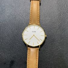 Cluse Women's  38mm Quartz Watch - Brown Leather - New Battery - Nice!