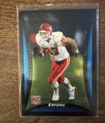 2008 Bowman Chrome #BC9 BRAD COTTAM RC Kansas City Chiefs - Image 1 of 2