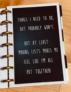 Zusammenstellen Angebot Dashboard zur Verwendung mit MINI Happy Planner - Bild 1 von 3