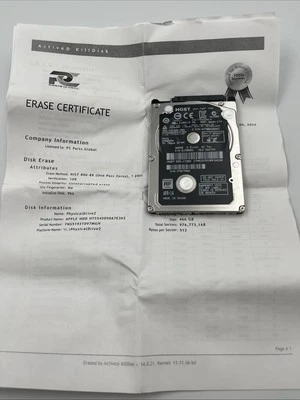 *HGST Z5K500 HTS545050A7E362 500 GB 2.5 in SATA II Laptop Hard Drive* - Image 1 of 4