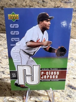 2004 Upper Deck R-Class - Jerseys Miguel Tejada #MT (MEM) Baltimore Orioles - Image 1 of 4