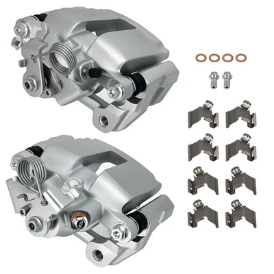 Pinza de freno trasera L&R con soporte para Ford Special Service Police Sedán 2014-2018 Foto 1 de 4