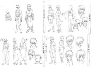 Materiali per impostazione Gintama - Foto 1 di 2