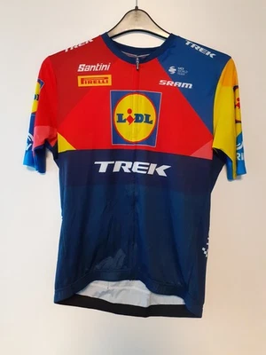 Camiseta original Santini Lidl Trek 2025 brazo corto fan (XL) - Imagen 1 de 2