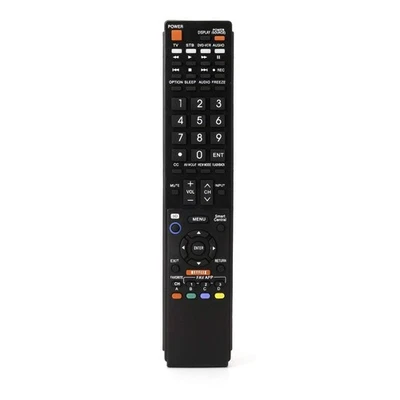 Novo controle remoto Sharp AQUOS de substituição GB118WJSA compatível com preto - Imagem 1 de 4