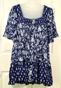 beachlunchlounge Nica Top - Night Garden Gr. XL - Bild 1 von 8