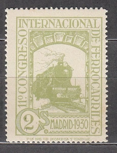 España Sueltos 1930 Edifil 470 ** Mnh - Ferrocarriles - Picture 1 of 1
