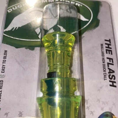 Duck Commander Phil Robertson Flash Mallard Duck Call Plastic Yellow Hunting - Image 1 of 4