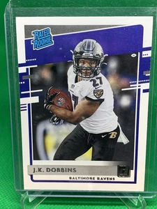 2020 Panini Donruss - Rated Rookie J.K. Dobbins #311 (RC) - Bild 1 von 1