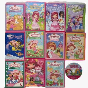 Strawberry Shortcake DVDs Mixed Lot of 12 Movies/Shows - Cooking/Dance/Christmas - Picture 1 of 8
