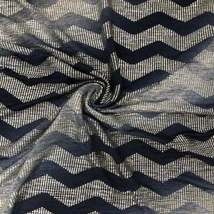 Tie-Dye Chevron Metallic Jersey - Picture 1 of 3