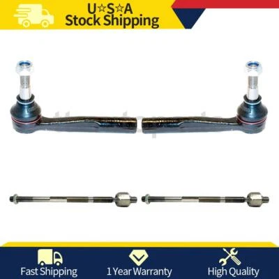 4X Extremo de varilla de amarre interior exterior Delphi para Saab 9-5 2002 Foto 1 de 4