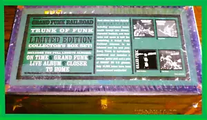 GRAND FUNK RAILROAD TRUNK OF FUNK NUMBERED LTD.EDITION - NEW COLLECTORS BOXSET - Picture 1 of 15