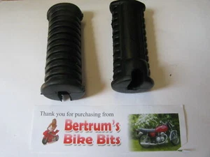 GOMME POGGIAPIEDI ANTERIORE YAMAHA RD 50 RD50 RS 100 125 RS100 RS125 GOMMA - Foto 1 di 1