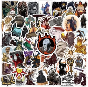 50Pcs Dark Souls Stickers Pack, Cool Game Vinyl Waterproof Decals for Water - Picture 1 of 8