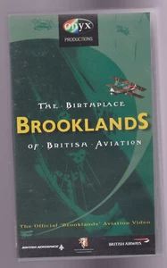 Brooklands - The Birthplace Of British Aviation (VHS, 1998) Aircraft / Aeroplane - Foto 1 di 3