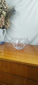 Copa Fruta de Cristal Daum Francia En Forma De Estrella de Mar Vintage Años 70 - Bild 1 von 10