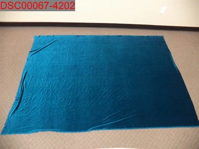 NWOT - Zelouf International Majestic Peacock Tricot Lycra Stretch Velvet, OS - Image 1 of 2