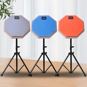 8 Inches Dumb Drum Shock‑Absorbent Silent Practice Drum Pad for Adults and Kids - Picture 1 of 19