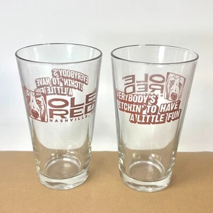 Vaso de cerveza Ole Red Pint 20 oz Nashville Tennessee TN Blake Shelton - Imagen 1 de 5