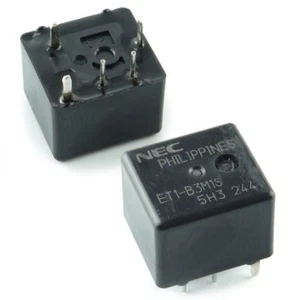 2 Stück NEC Miniatur 12VDC Schwerlast Auto Relais ET1-B3M1S - Bild 1 von 1