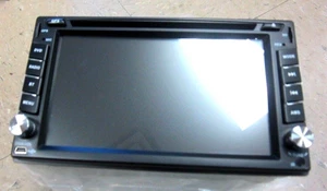 HIZPO DOUBLE DIN NAVIGATION WITCH FRAME & WIRES BRAND ⚡NEW IN BOX ⚡S2 - Picture 1 of 12