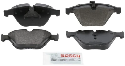 Pastilhas de freio Bosch azuis semi-metálicas dianteiras para 2009-2013 BMW 335i xDrive - Imagem 1 de 4