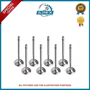 FITS VW CAXA INLET VALVES SET X8 1.4TFSI BAB AUA 8XA 8XF 8XK 8Z0 8P1 8P7 8PA 8X1 - Picture 1 of 4