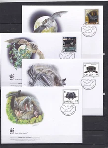 F1685 - Latvia 2008 - FDC - Dieren / Animals (Bats) - WWF/WNF - Picture 1 of 1