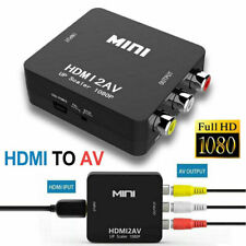 HDMI To AV Adapter Converter Cable CVBS 3RCA 1080P Composite Video Audio